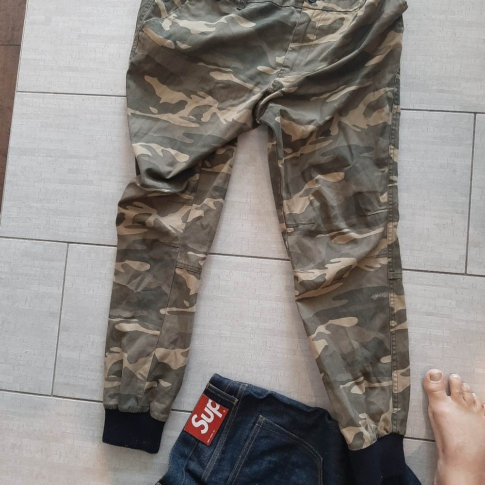 KITH size 36 camo , Supreme jeans size 36, Kith 34